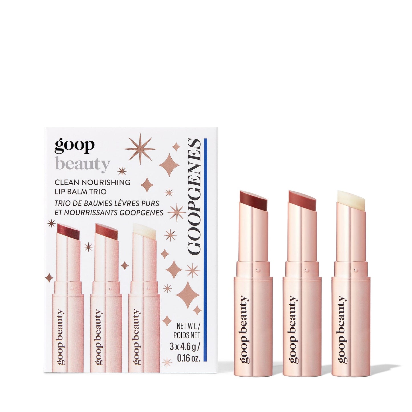 GOOPGENES Clean Nourishing Lip Balm Trio