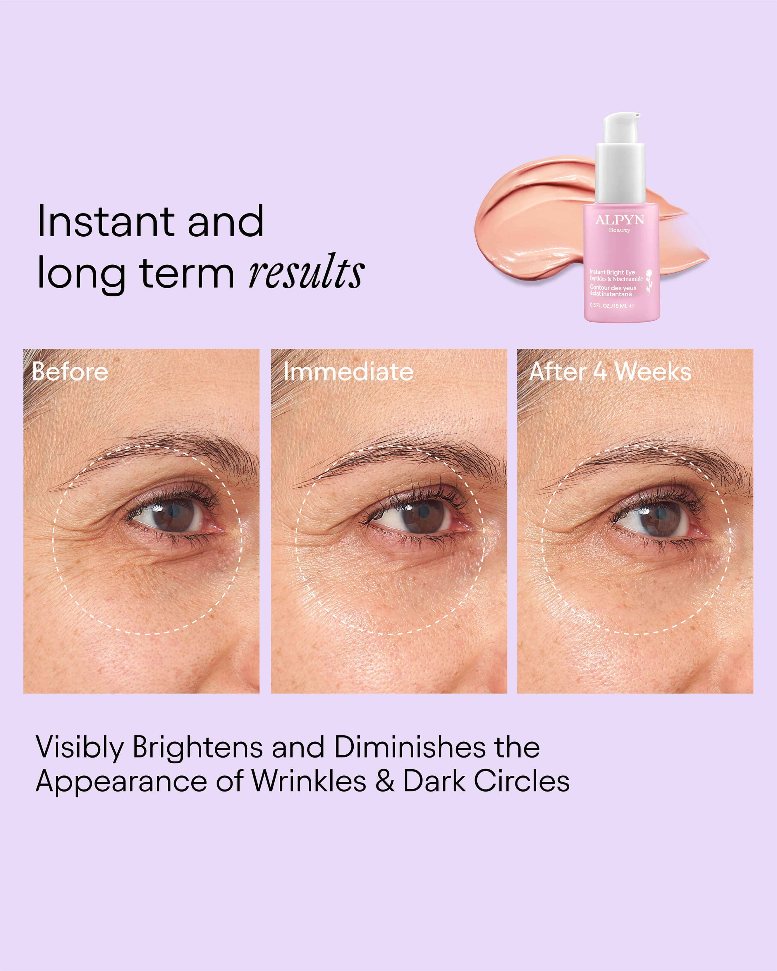 Instant Bright Eye with Peptides & Niacinamide