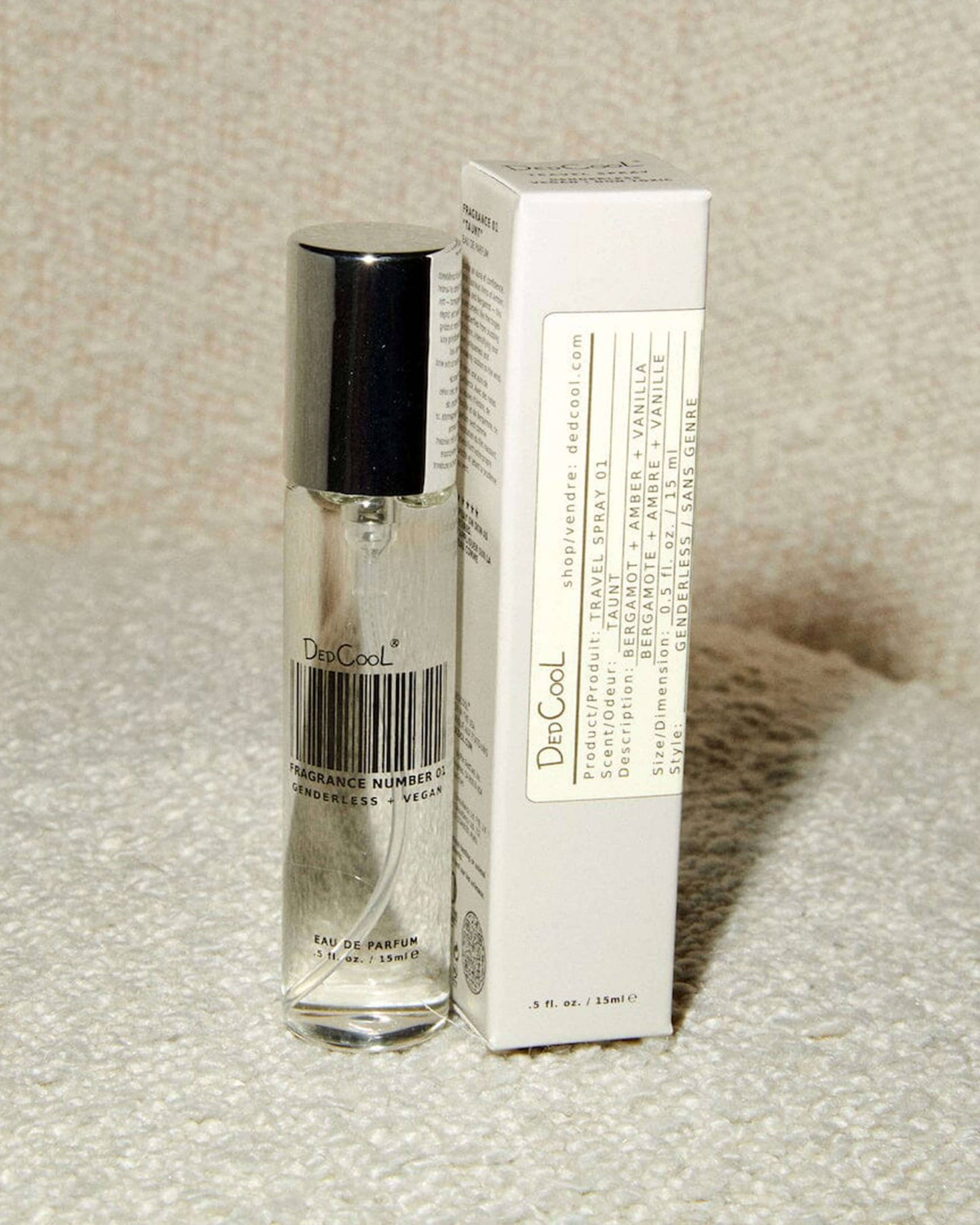 Fragrance 01 Taunt: Bergamot/Amber/Vanilla