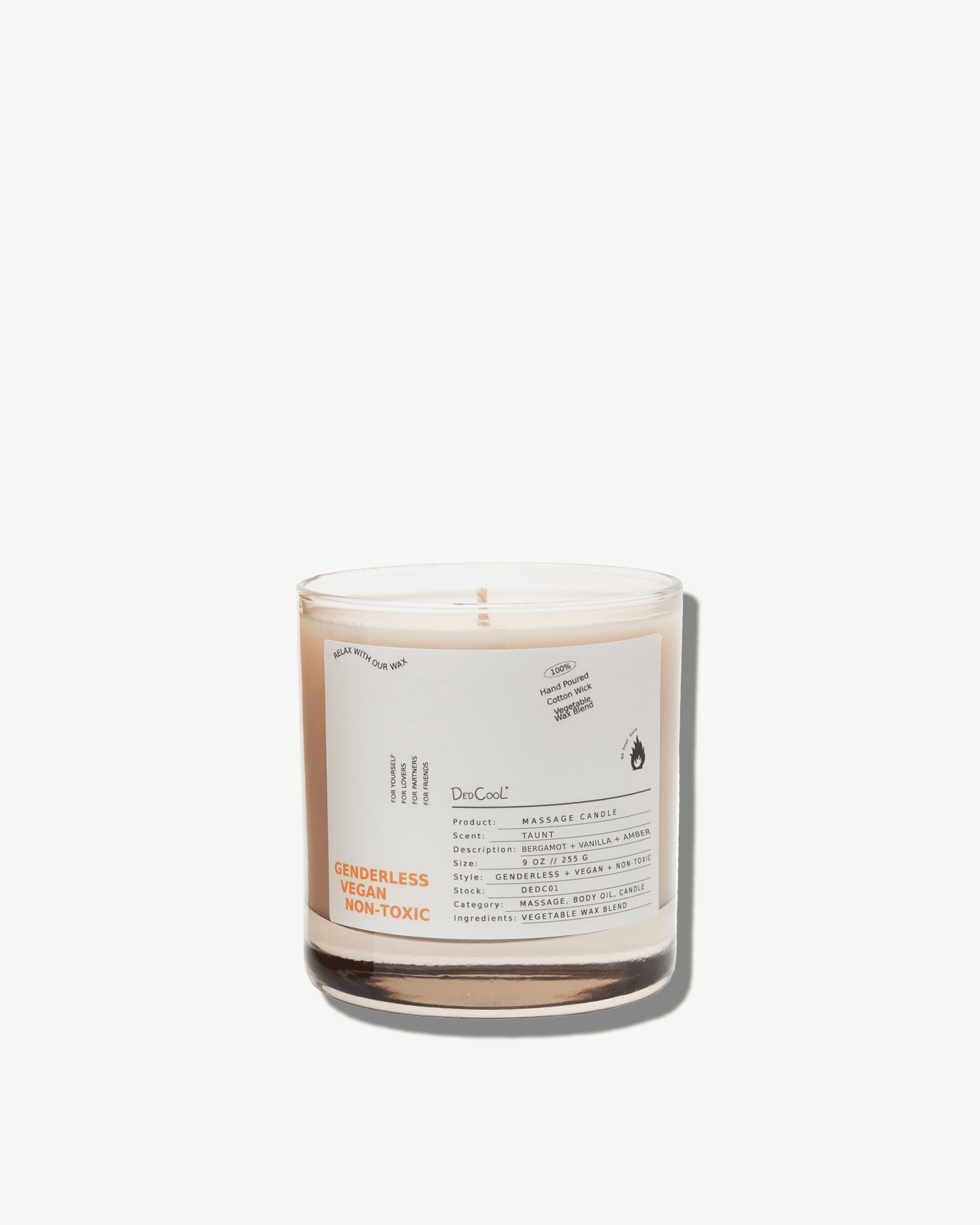 01 "Taunt" Massage Candle