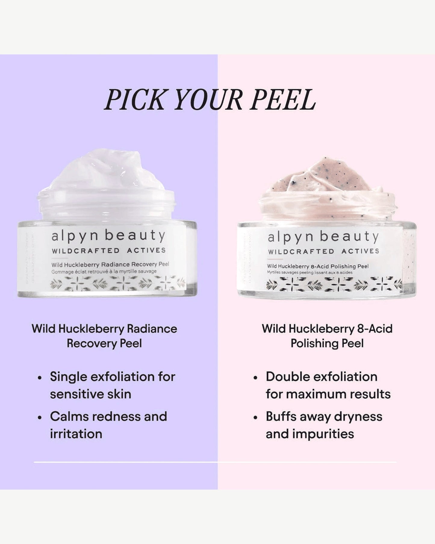 Wild Huckleberry Radiance Recovery Peel