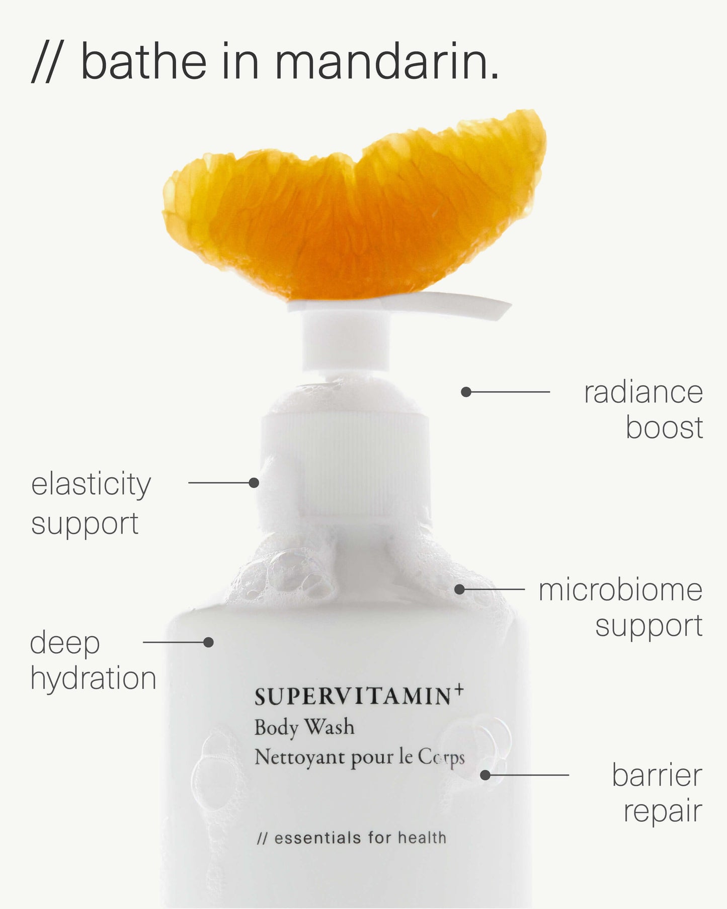 Supervitamin Body Wash+ Brightening