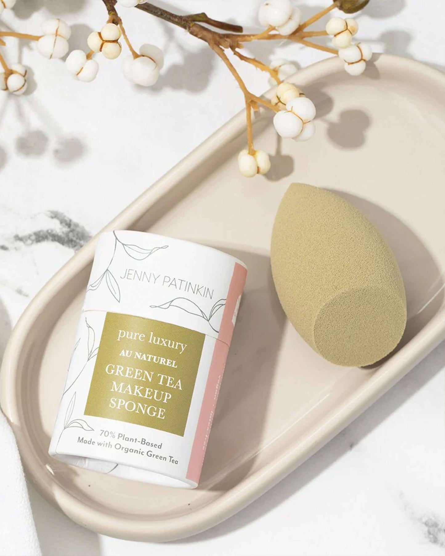 Pure Luxury Au Naturel Green Tea Makeup Sponge