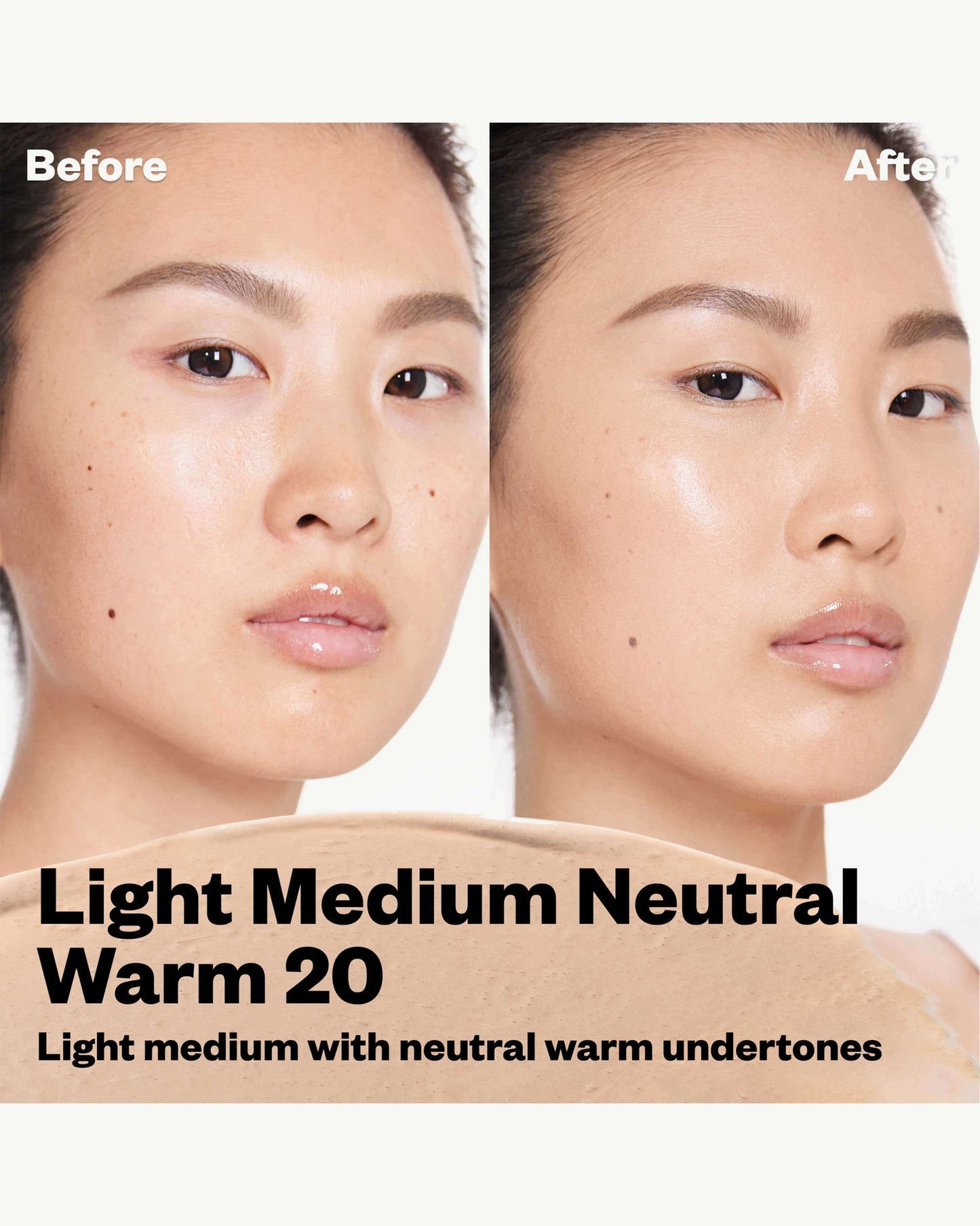 Light Medium Neutral Warm 20 (light medium with neutral warm undertones)