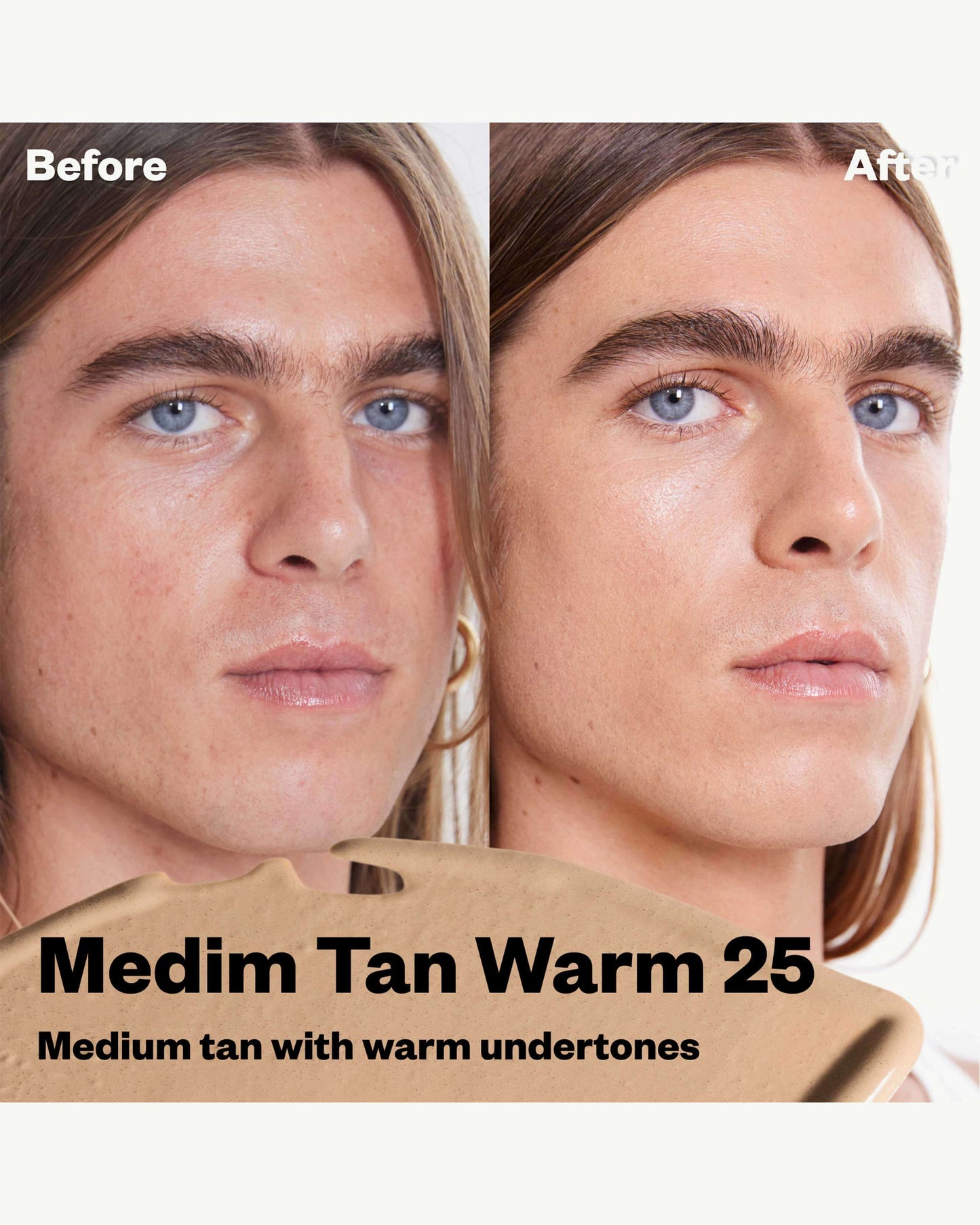 Medium Tan Warm 25 (medium tan with warm undertones)