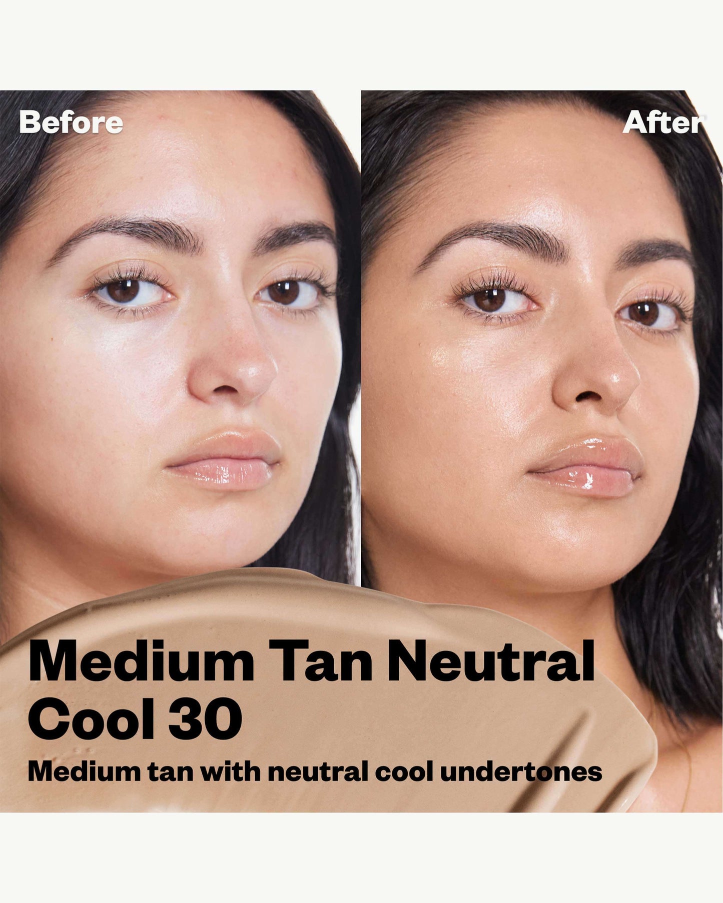 Medium Tan Neutral Cool 30 (medium tan with neutral cool undertones)