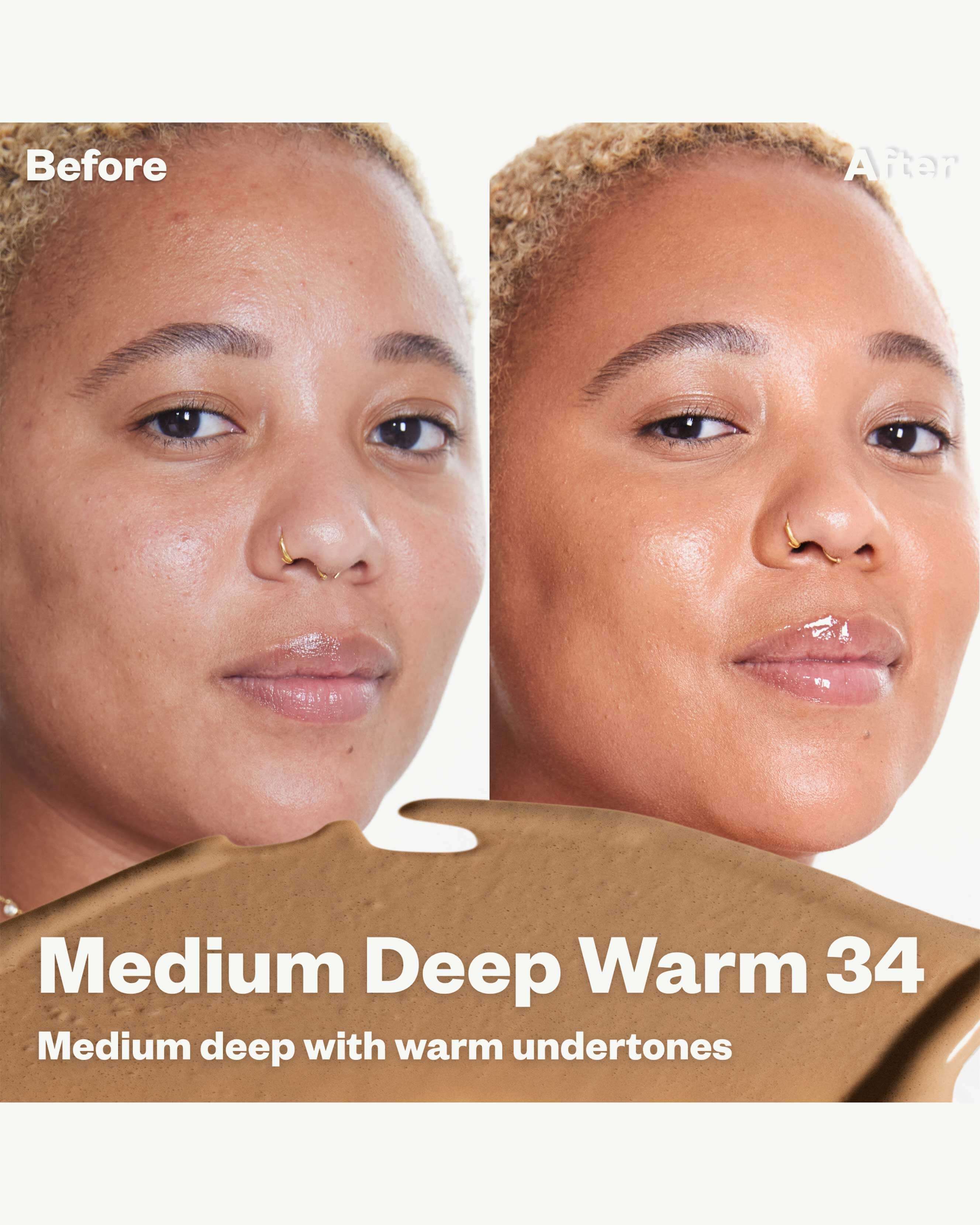 Medium Deep Warm 34 (medium deep with warm undertones)