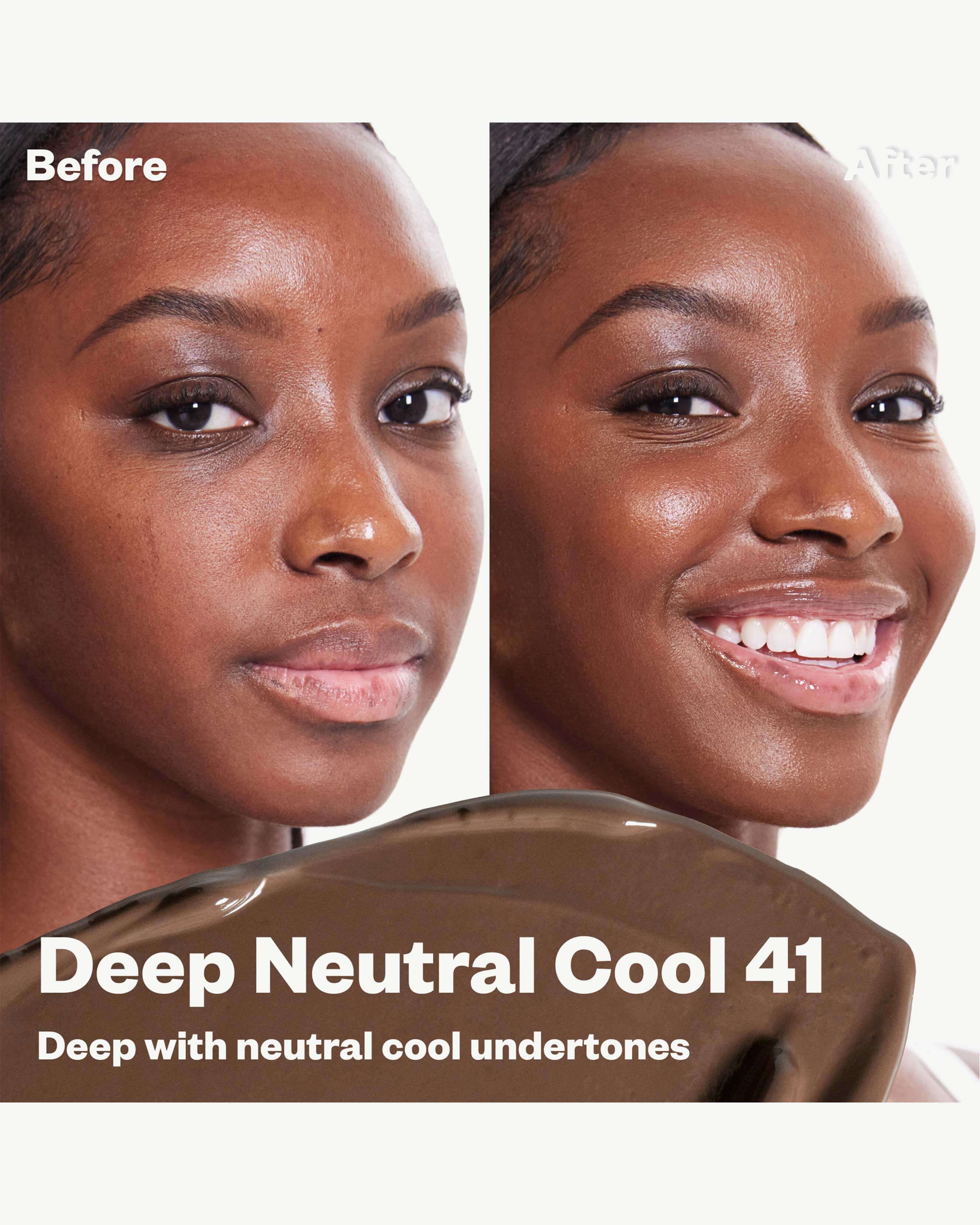 Deep Neutral Cool 41 (deep with neutral cool undertones)