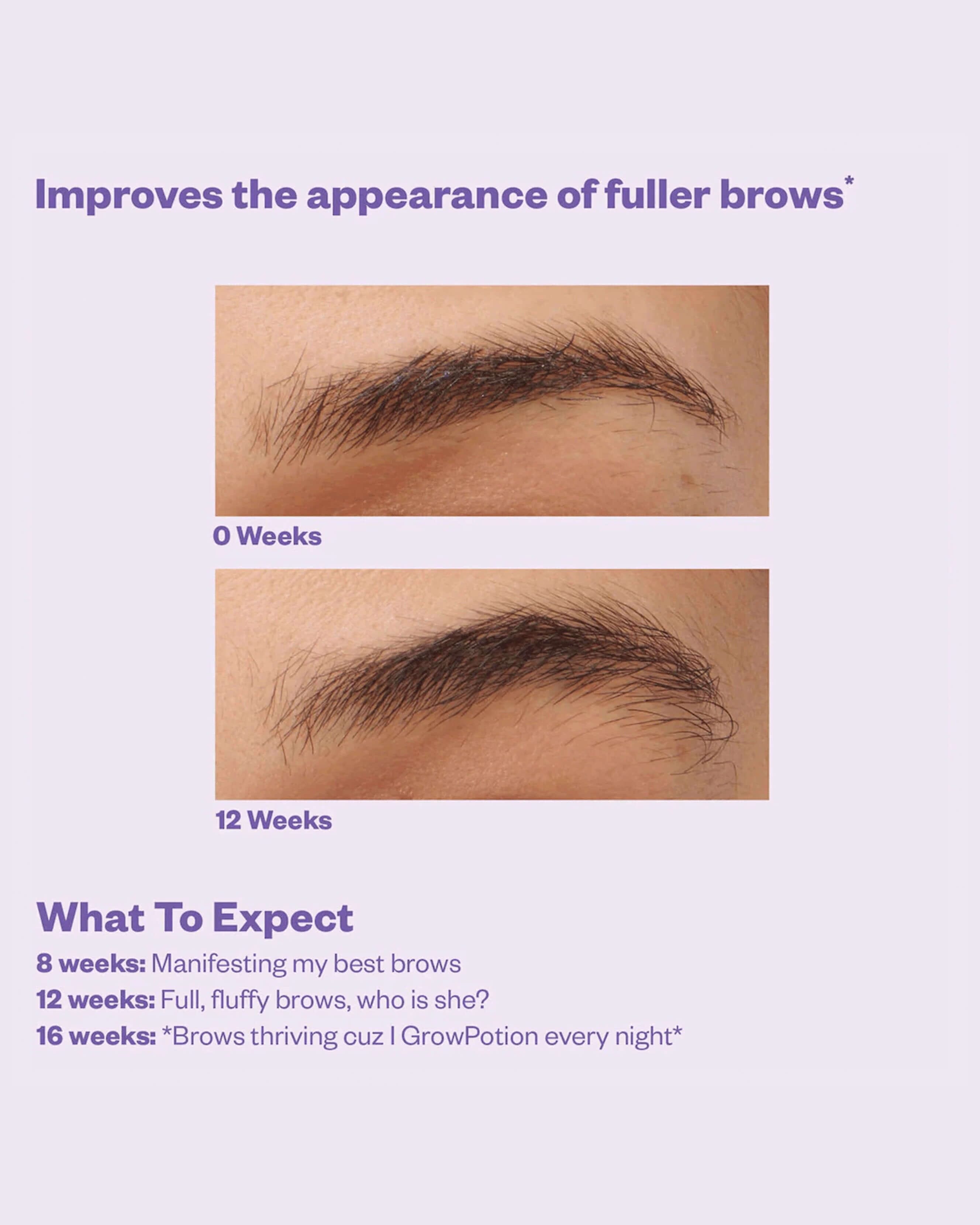 GrowPotion Fluffy Lash + Brow Boosting Serum