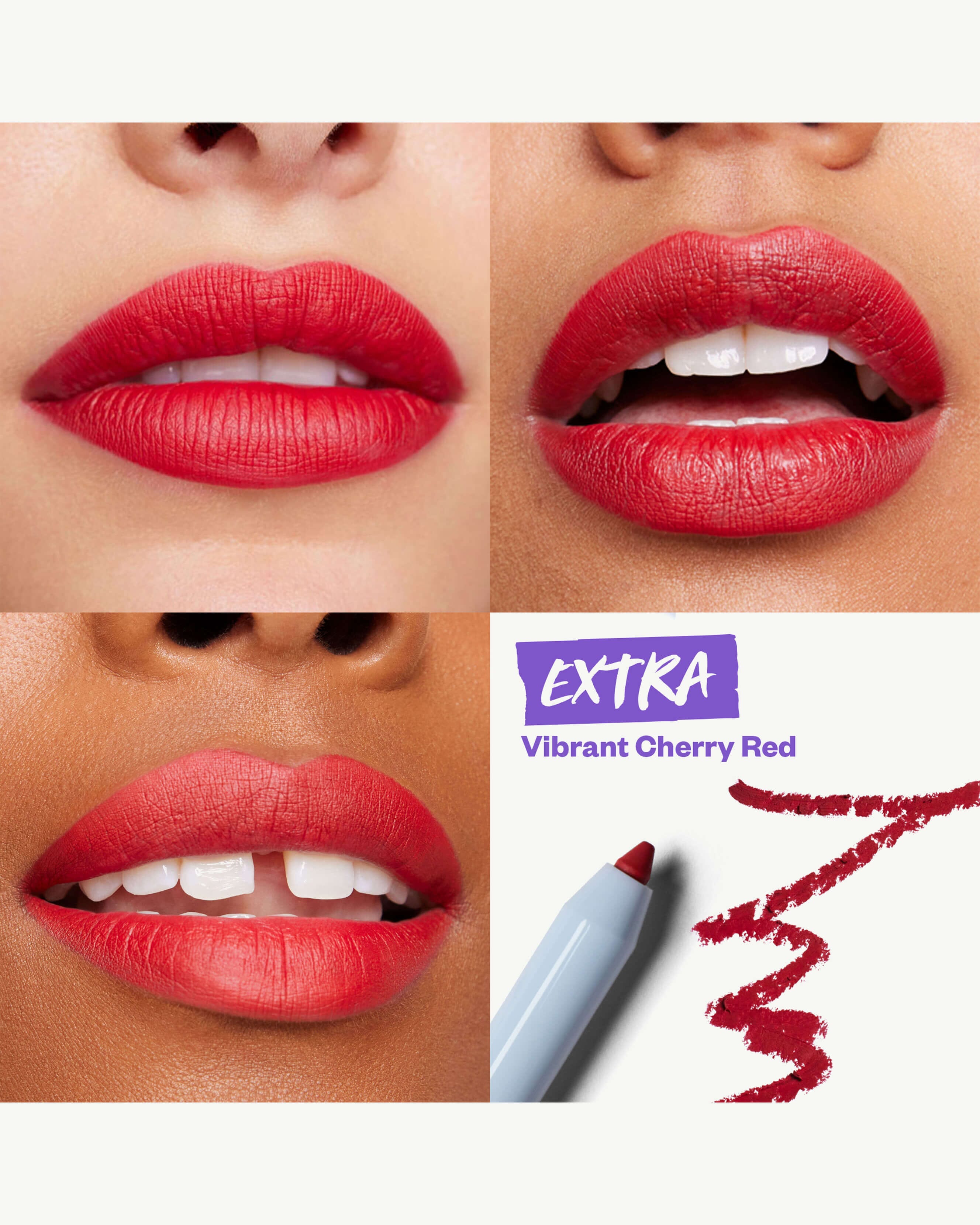 Extra (vibrant cherry red)