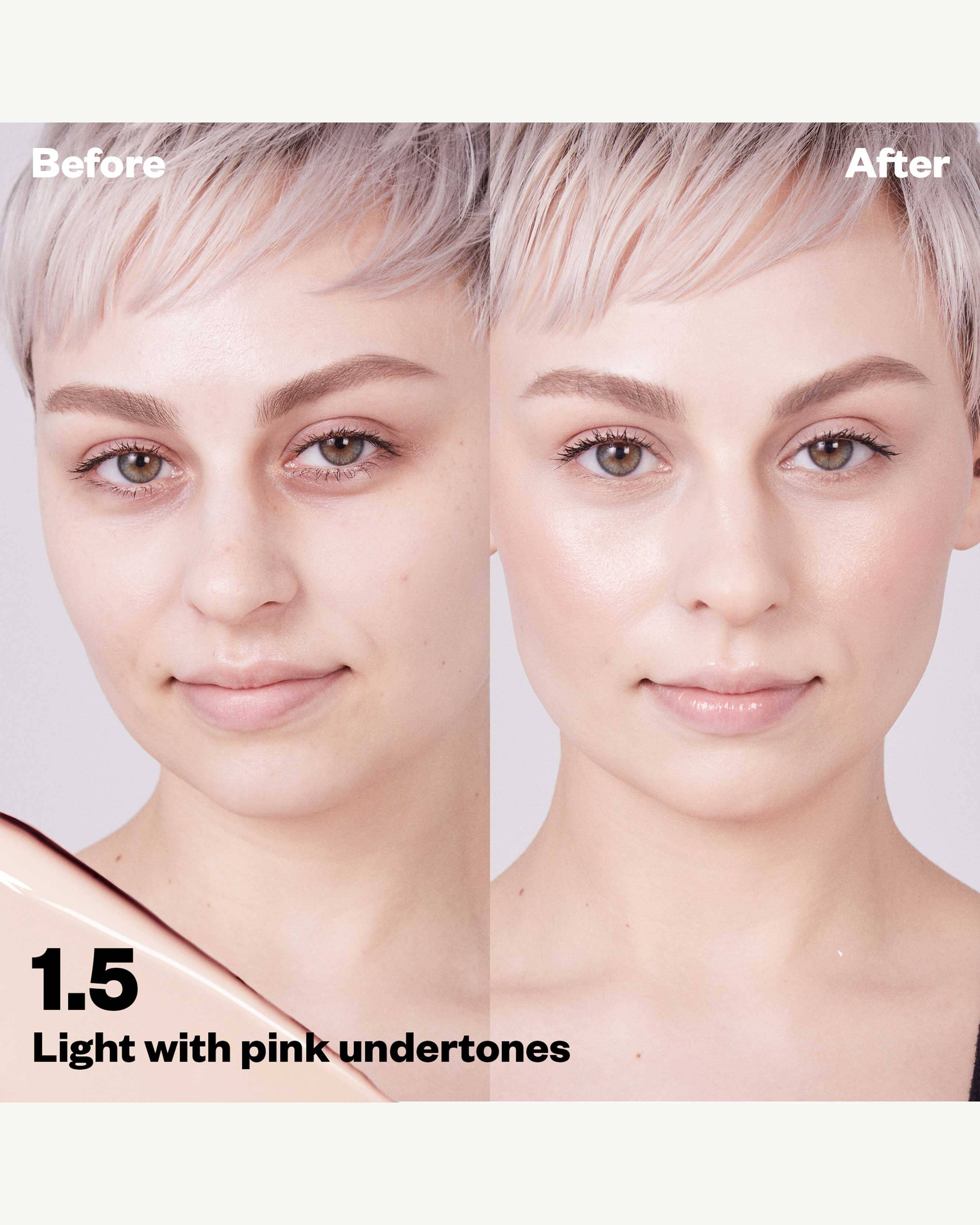 Tone 1.5 C (light with pink undertones)