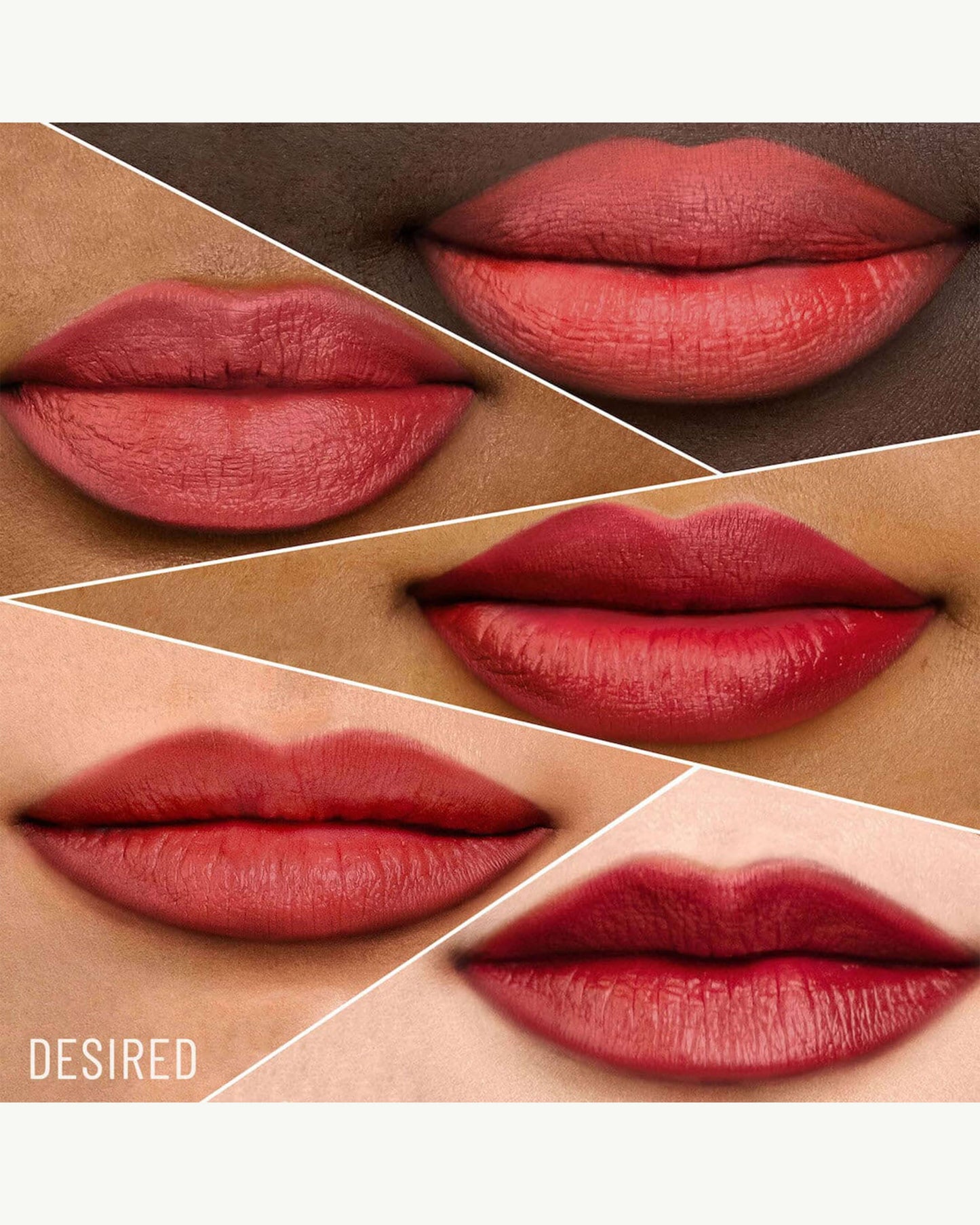 Desired (reddish brown)