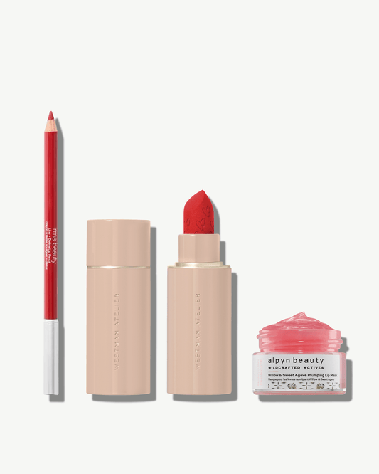 Red Valentine Lip Set