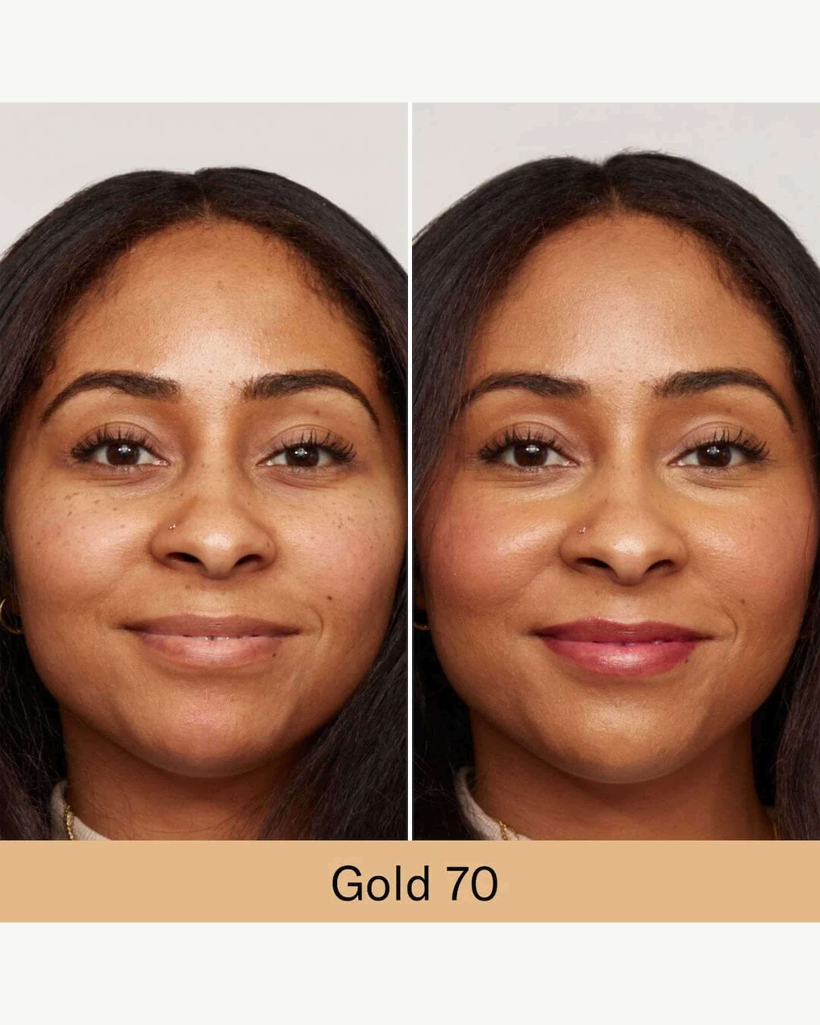 Gold 70 (medium-light brown with golden undertones)