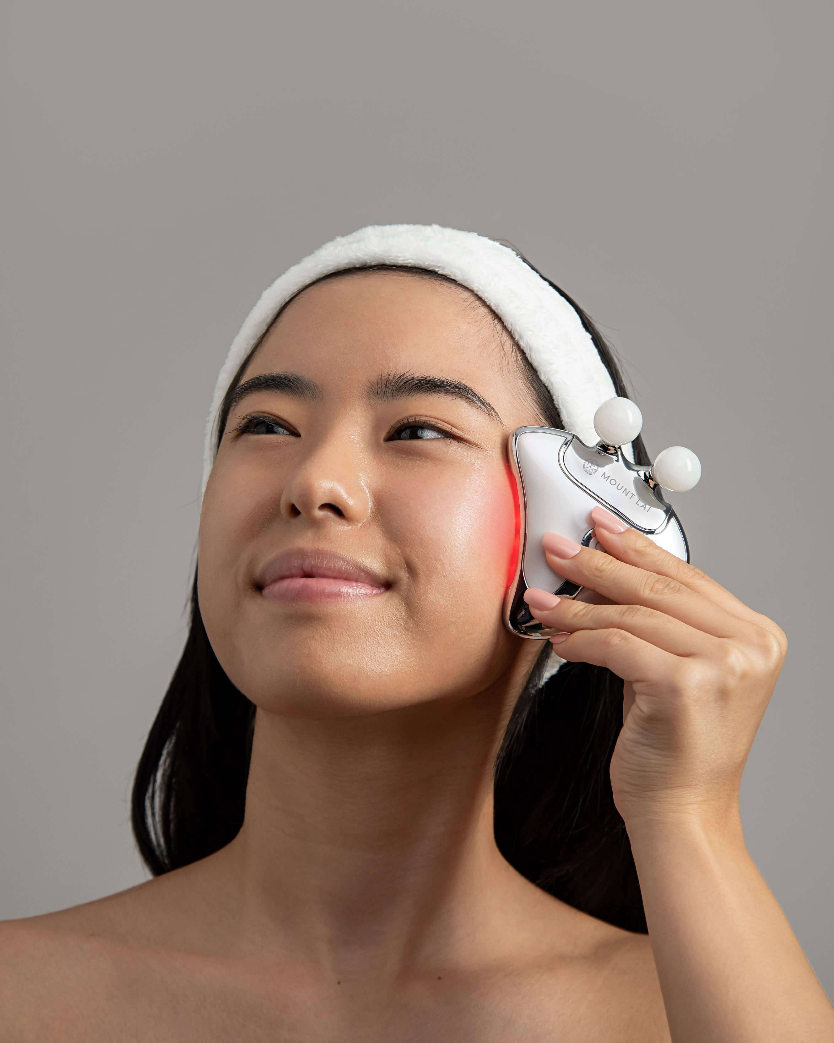 The Vitality Qi LED Gua Sha Device with Protective Pouch