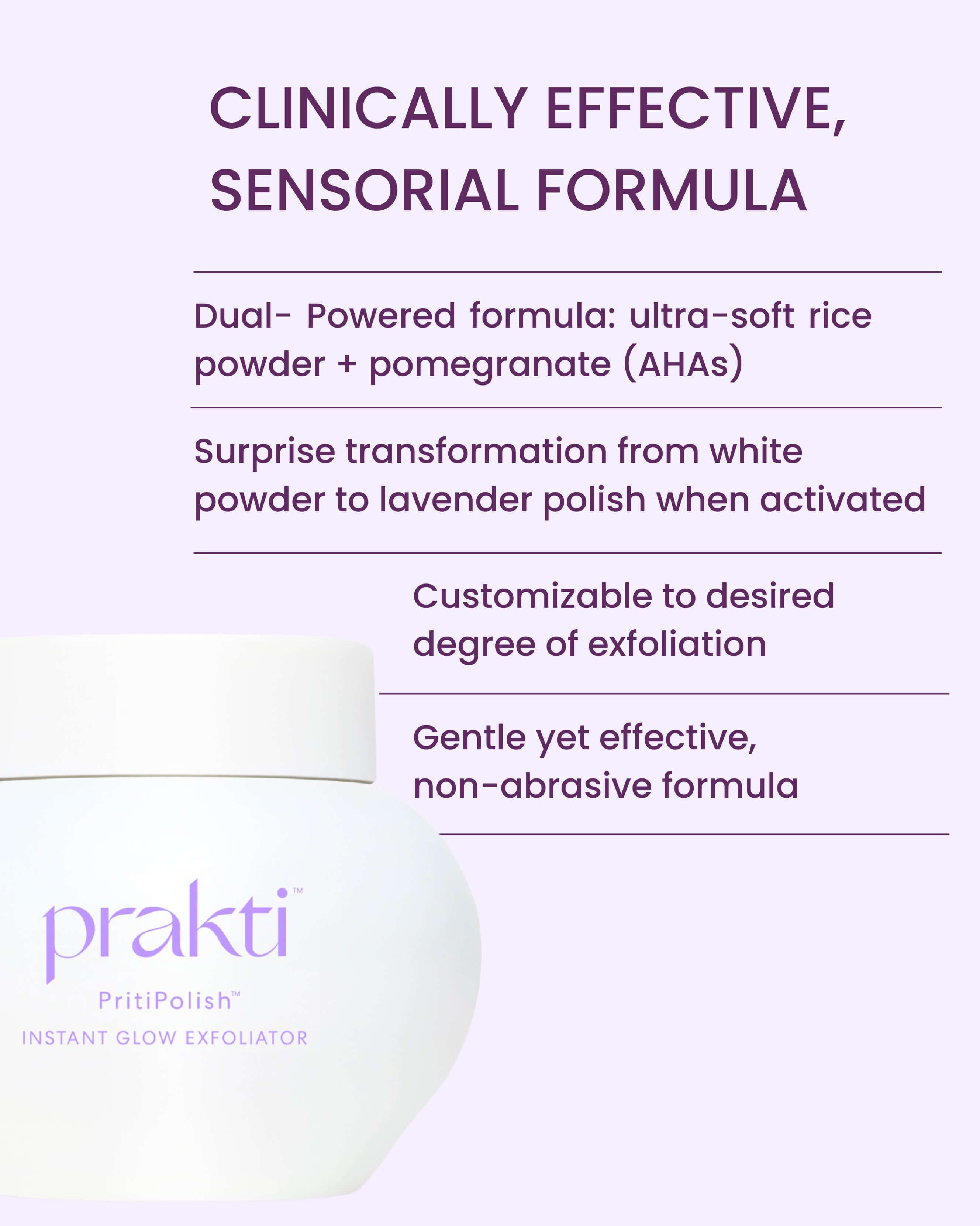 PritiPolish Instant Glow Exfoliator