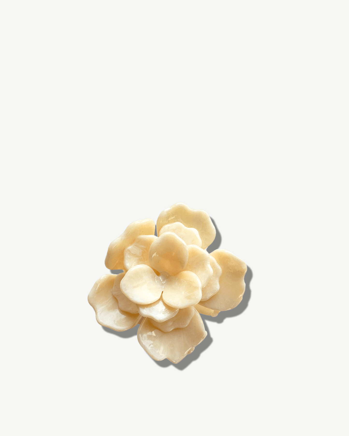 Handmade Origami Gardenia Hair Clip