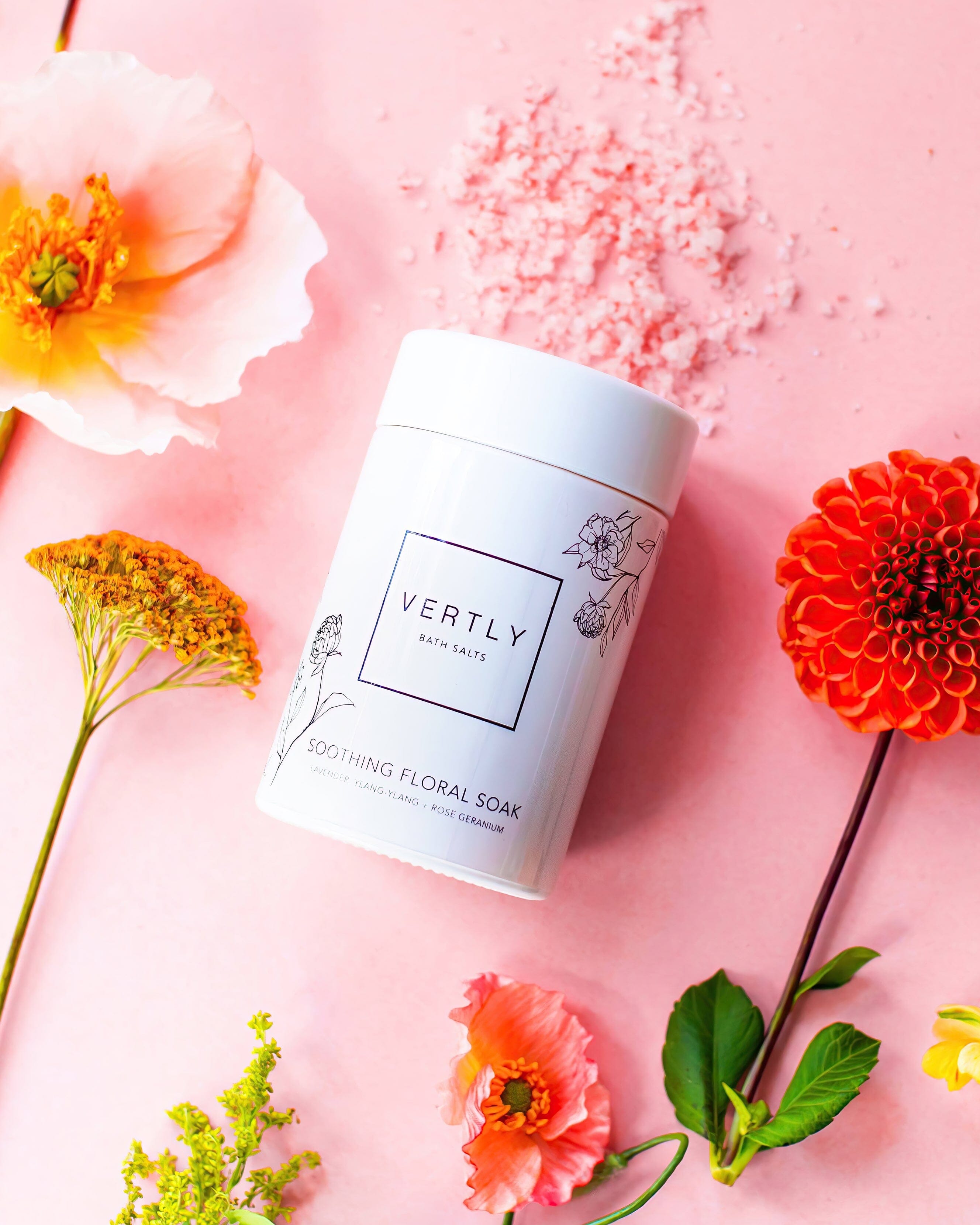 Soothing Floral Soak Bath Salts