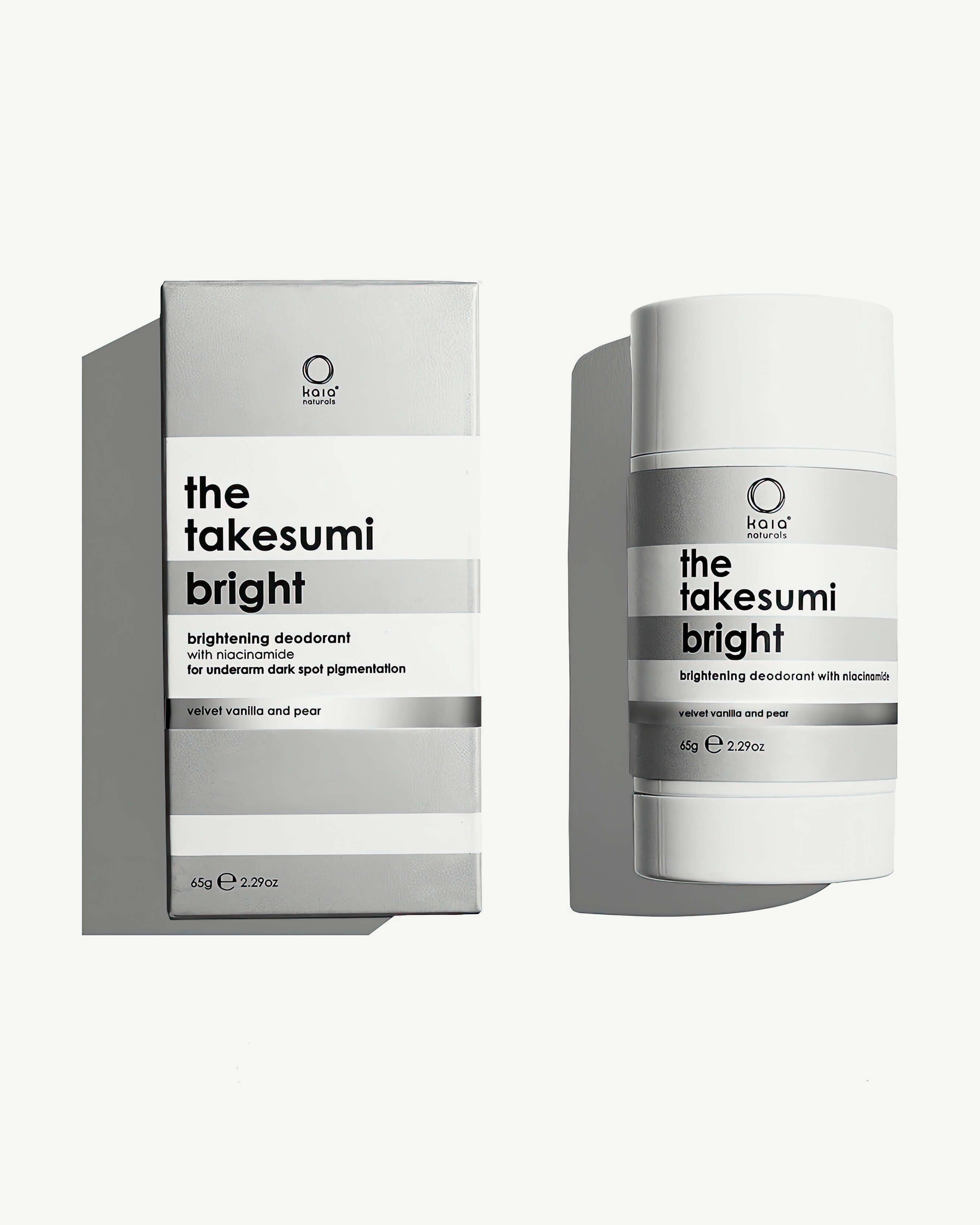 Brightening Deodorant + Body Balm with Niacinamide Velvet Vanilla and Pear