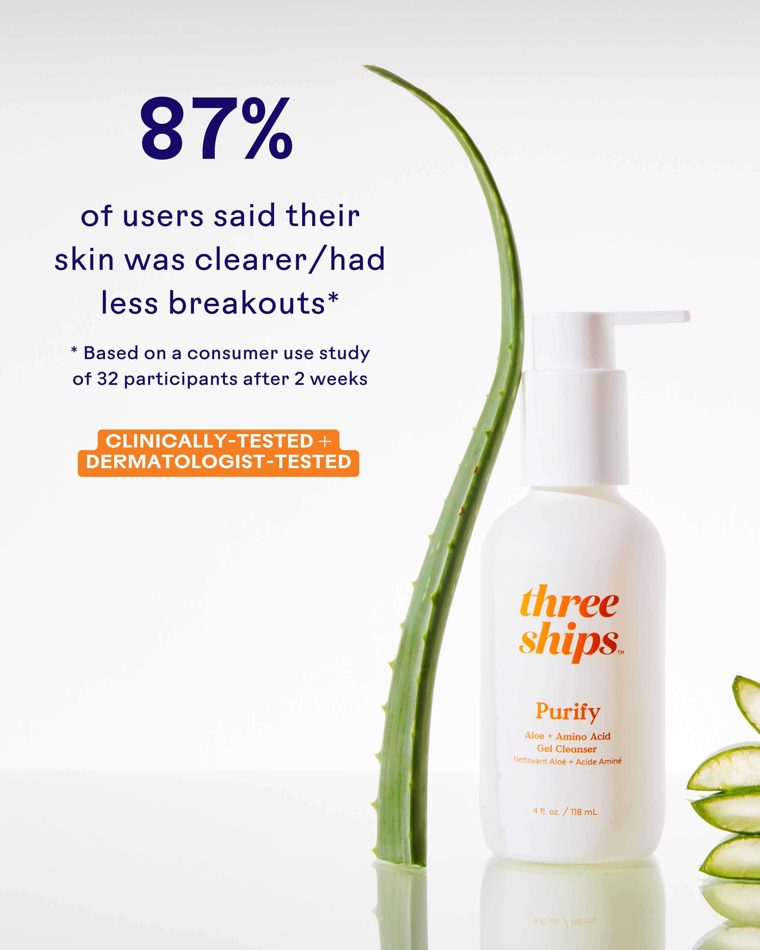 Purify Aloe + Amino Acid Gel Cleanser