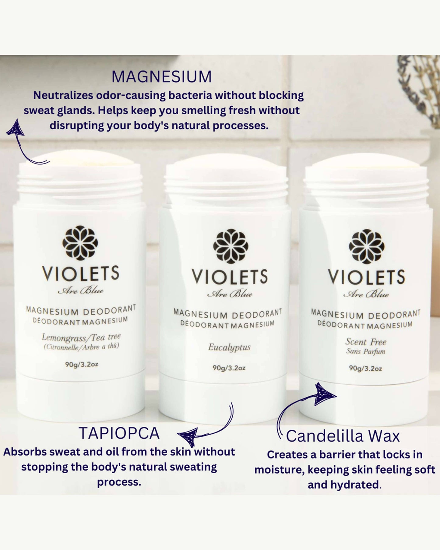 Baking Soda Free Magnesium Deodorant