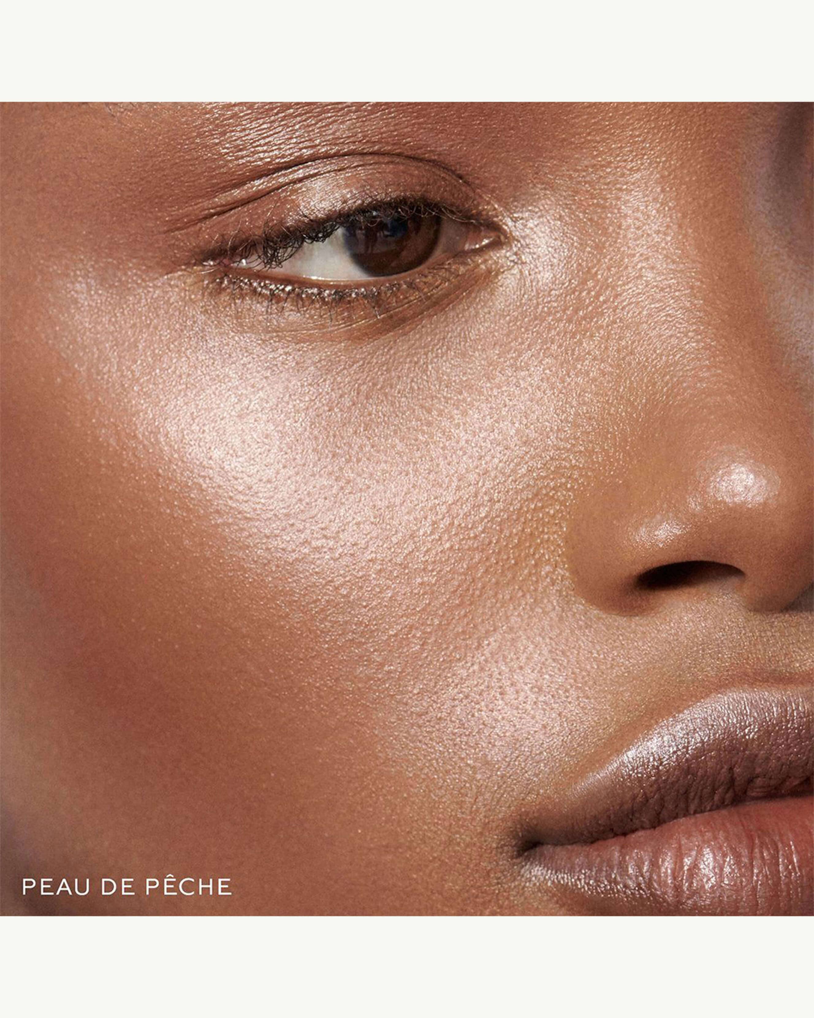 Peau de Peche (soft pearlized bronze suede)