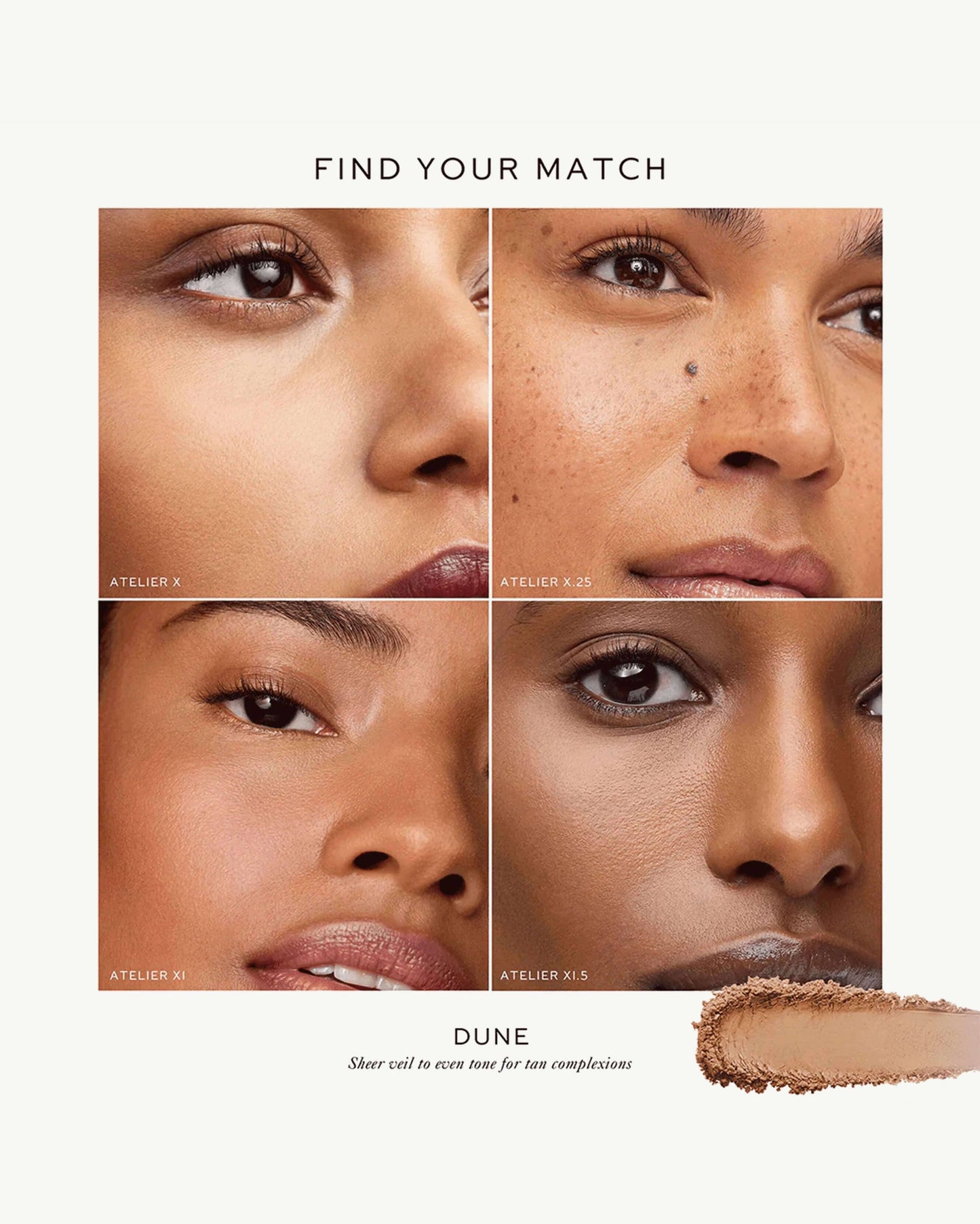 Dune (for medium-tan complexions)